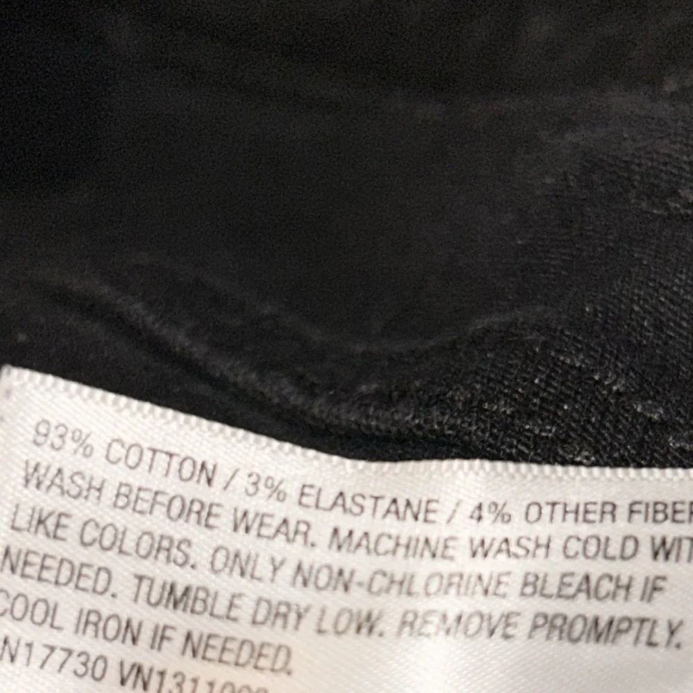 CAT & JACK Boy's Black Ultimate Stretch Skinny Jeans Size 12 Adjustable Waist
